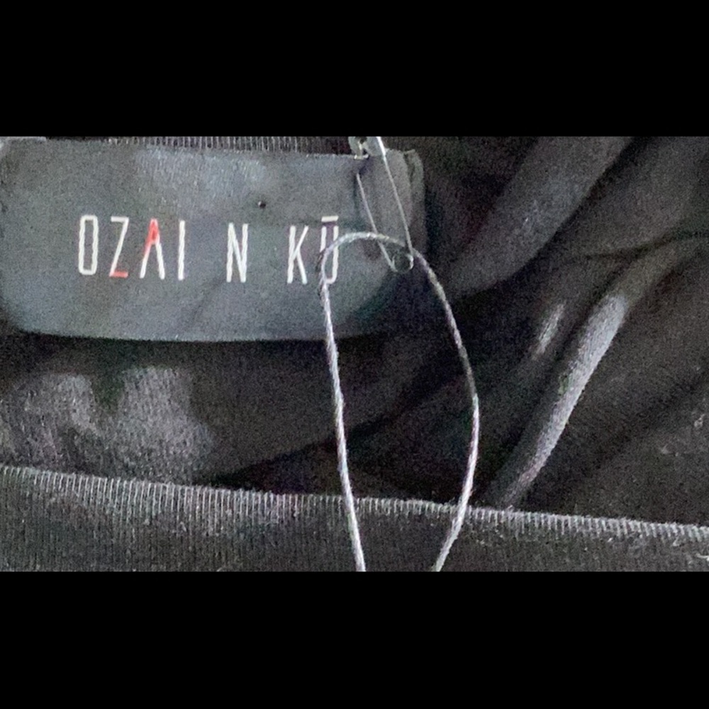 NWT OZAI N KU NOCTURNE MID DRESS, PIANO Black Size Small $254 - Picture 11 of 14